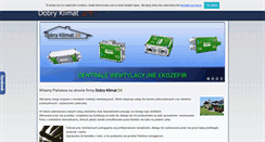 Desktop Screenshot of dobryklimat24.pl
